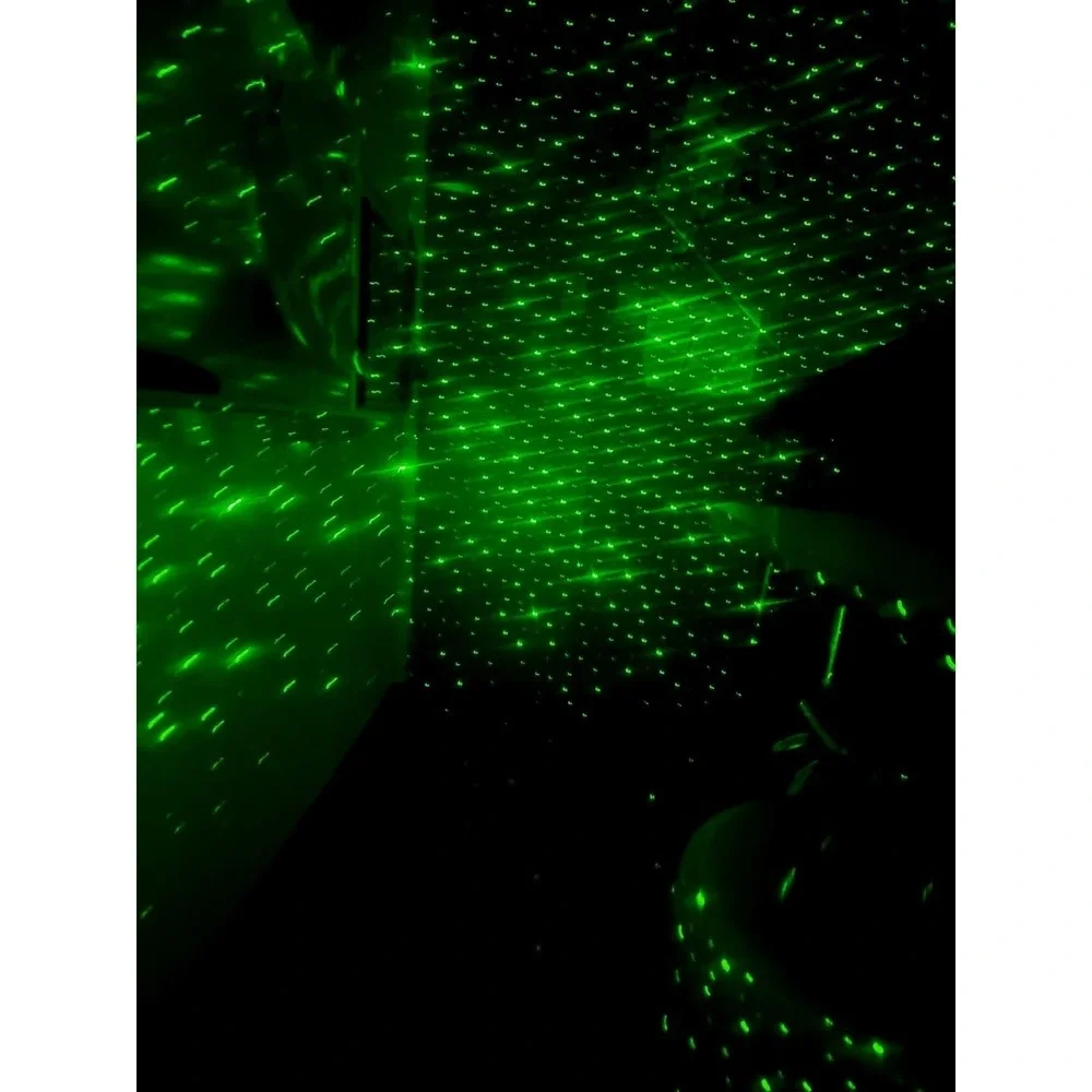 Star Shower Laser Light Projector Red And Green Twinkle Lights W/ Box‎ Outdoor
